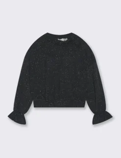 Piazza Italia Bambina|Maglieria<T-shirt in maglina. - Nero