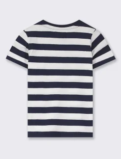 Piazza Italia Neonato<T-shirt in tinto filo e fantasia a righe -