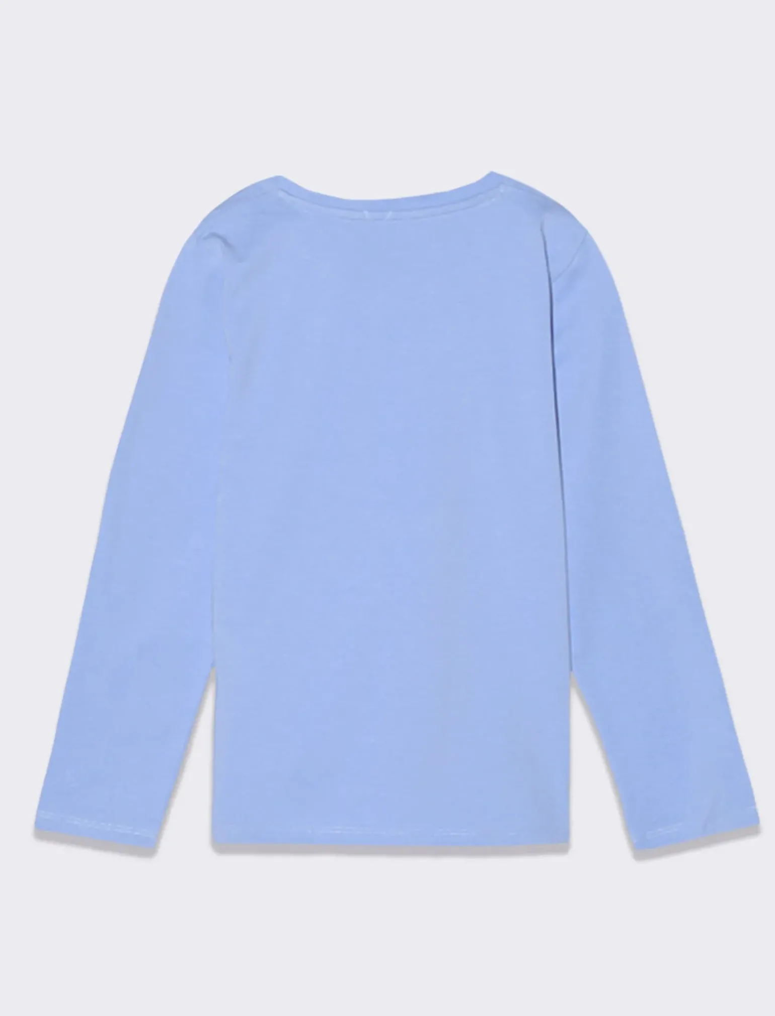 Piazza Italia Bambina|T-Shirt E Top<T-shirt manica lunga in cotone con stampa e dettaglio paillettes -