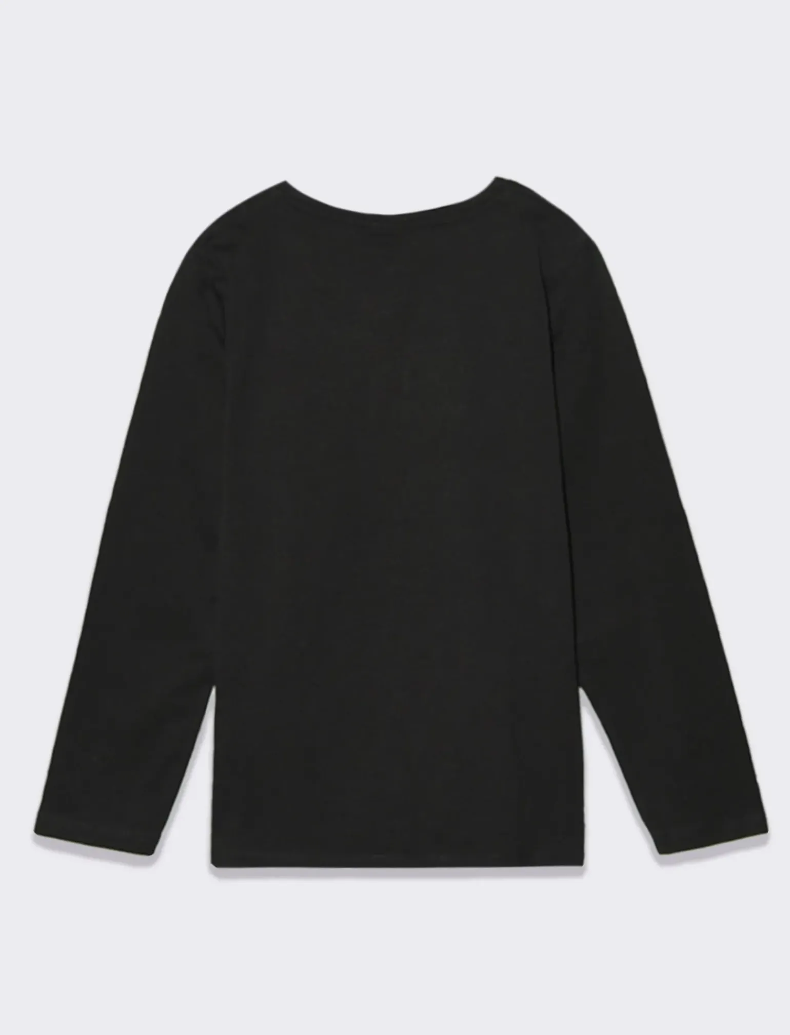 Piazza Italia Bambina|T-Shirt E Top<T-shirt manica lunga in cotone con stampa e dettaglio paillettes -