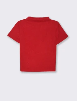 Donna Piazza Italia T-Shirt E Top<T-shirt mezza manica con mezzo collo - Rosso