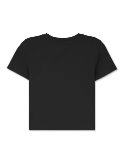 Donna Piazza Italia Donna|T-Shirt E Top<T-shirt mezza manica girocollo con lavorazione a coste -