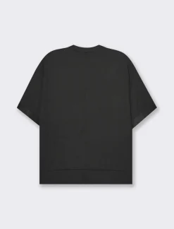 Donna Piazza Italia Maglieria<T-shirt mezza manica girocollo con cintura in rilievo -