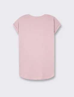 Donna Piazza Italia Donna|T-Shirt E Top<T-shirt mezza manica in cotone con stampa diversi colori disponibili - var 3