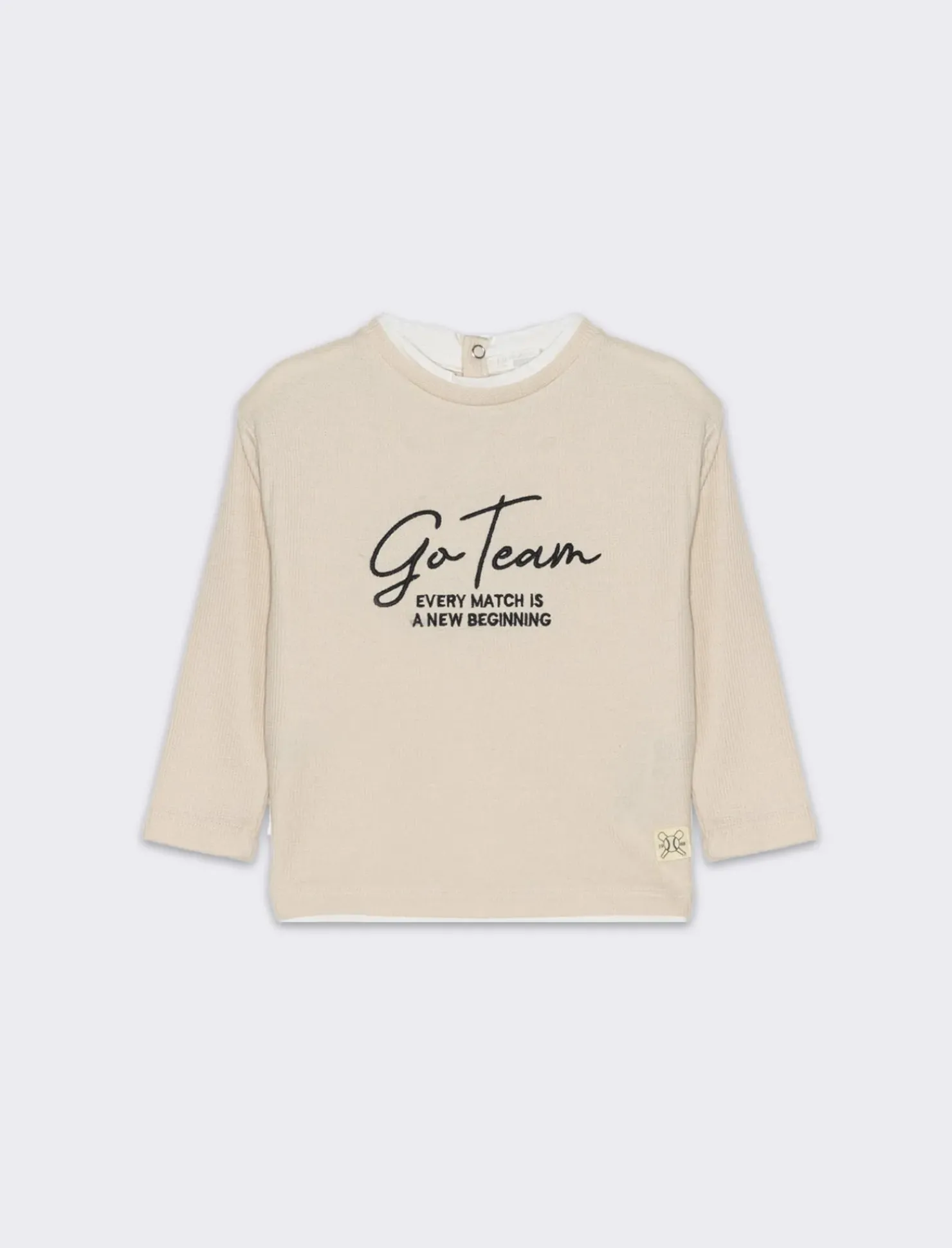 Piazza Italia T-SHIRT TESSUTO WAFFLE - Sabbia Discount