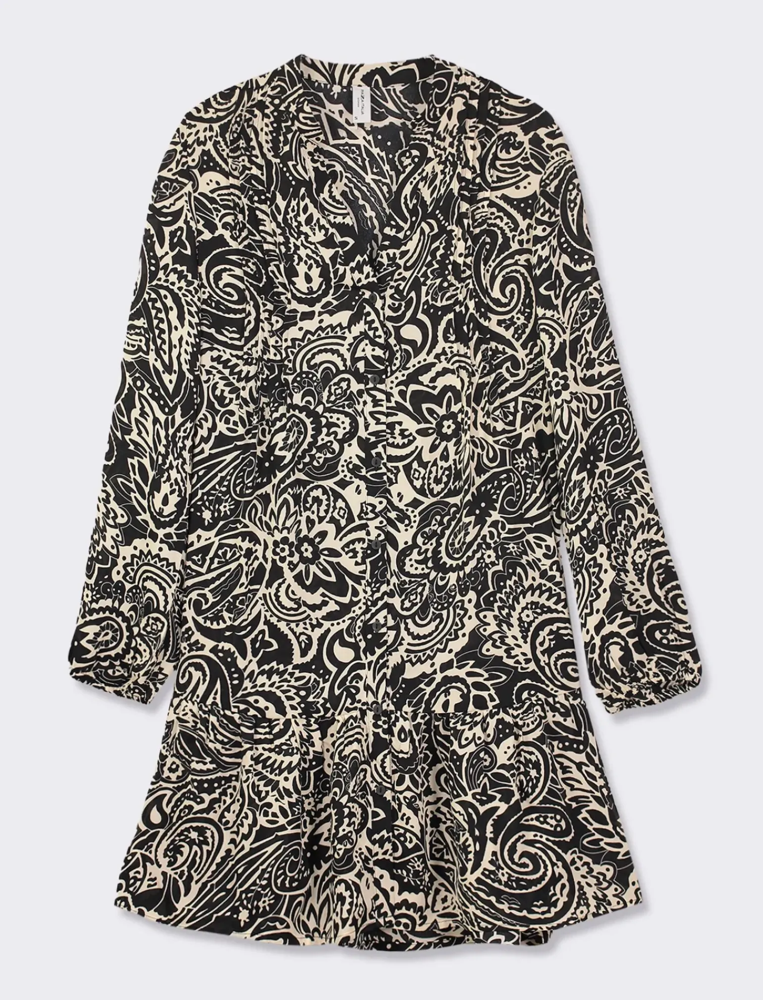 Donna Piazza Italia Donna<Vestito fantasia con arricciatura - var 1