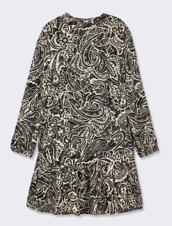 Donna Piazza Italia Donna<Vestito fantasia con arricciatura - var 1