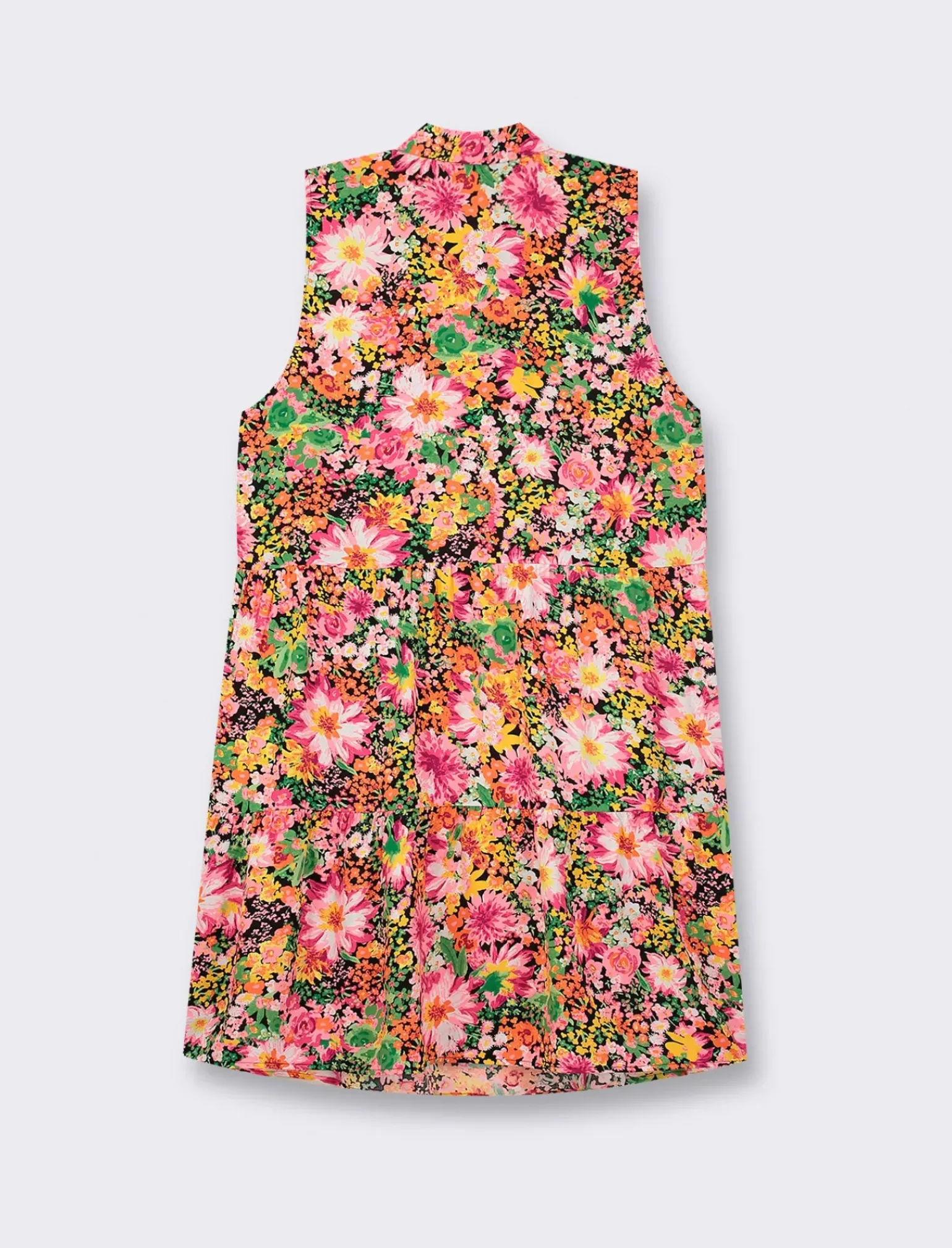 Donna Piazza Italia Donna<Vestito fantasia con bottoni sul davanti - var 1