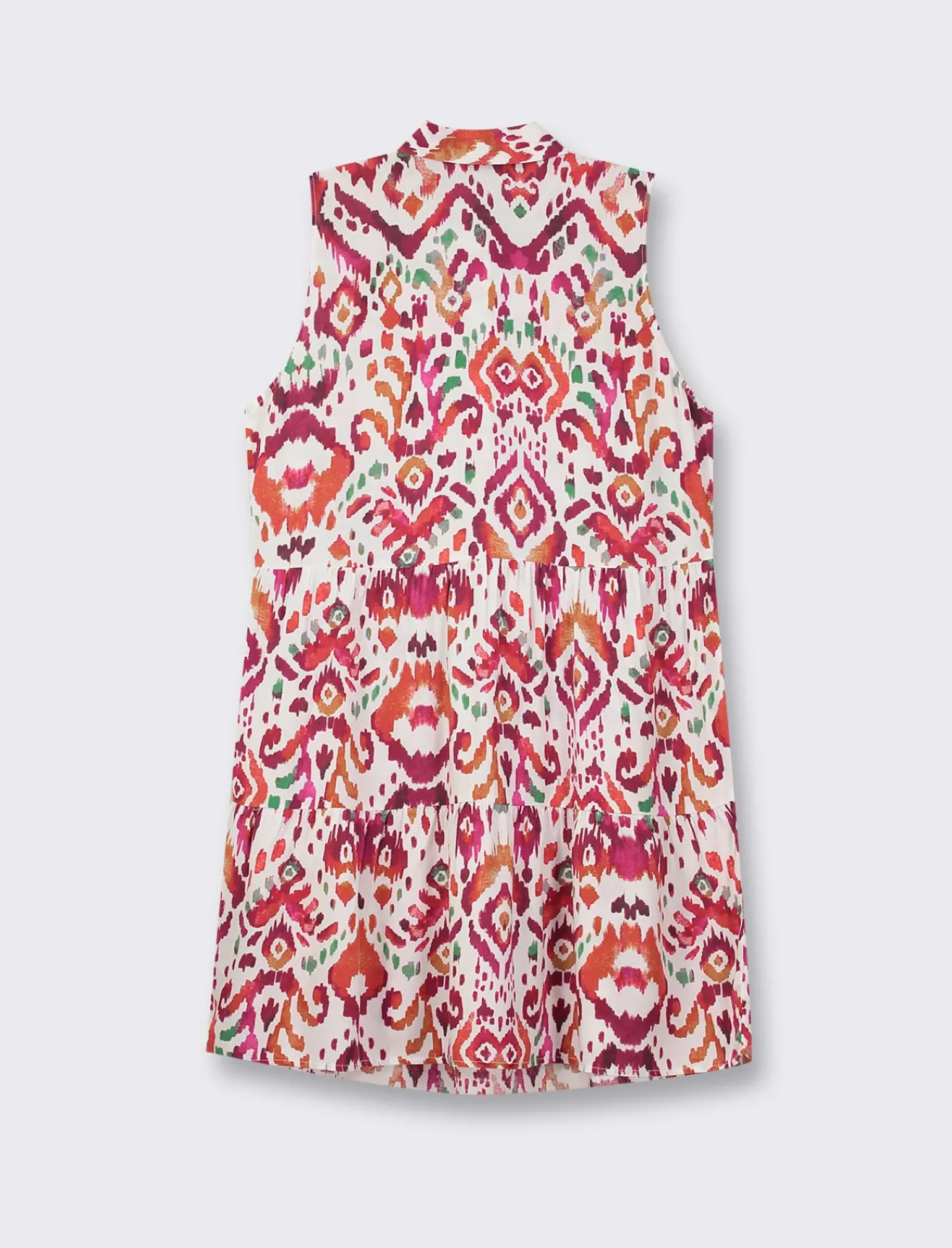 Donna Piazza Italia Donna<Vestito fantasia con bottoni sul davanti - var 2