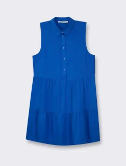 Donna Piazza Italia Donna<Vestito fantasia con bottoni sul davanti - ette