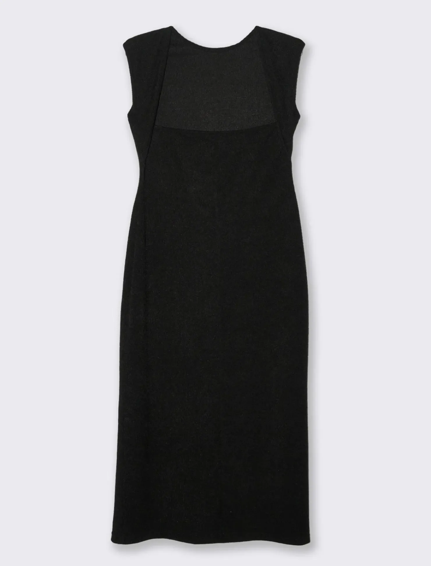 Piazza Italia Vestito loungette con manica ad aletta - Nero Online