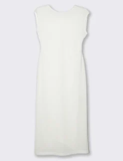 Donna Piazza Italia Abiti E Tute<Vestito loungette con manica ad aletta - Bianco latte