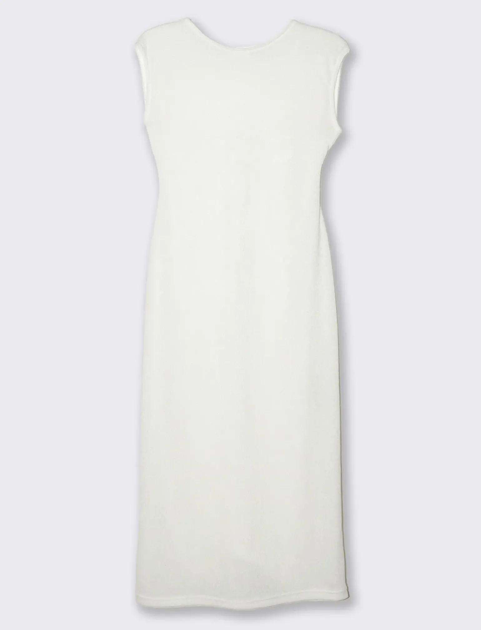 Donna Piazza Italia Abiti E Tute<Vestito loungette con manica ad aletta - Bianco latte