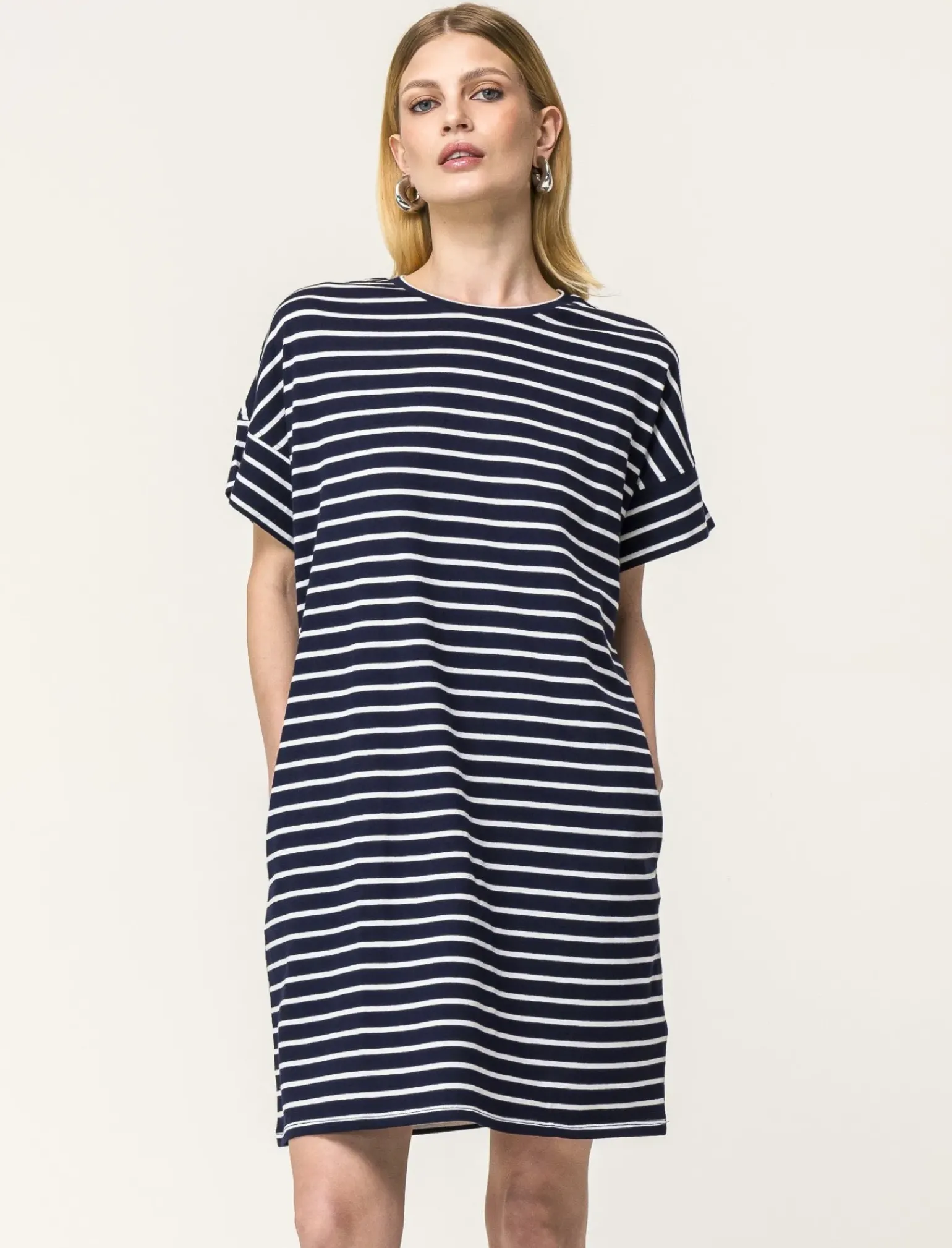 Donna Piazza Italia Donna|Abiti E Tute<Vestito midi basico in cotone - var 1