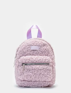 Piazza Italia Bambina|Borse E Zaini<Zainetto da bambina con pelliccia sintetica - Lilla