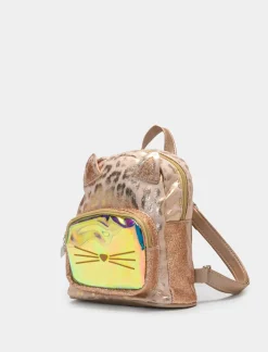 Piazza Italia Bambina|Borse E Zaini<Zaino da bambina con gattina leopardata -