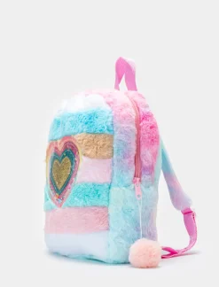 Piazza Italia Bambina|Borse E Zaini<Zaino da bambina multicolor in pelliccia -