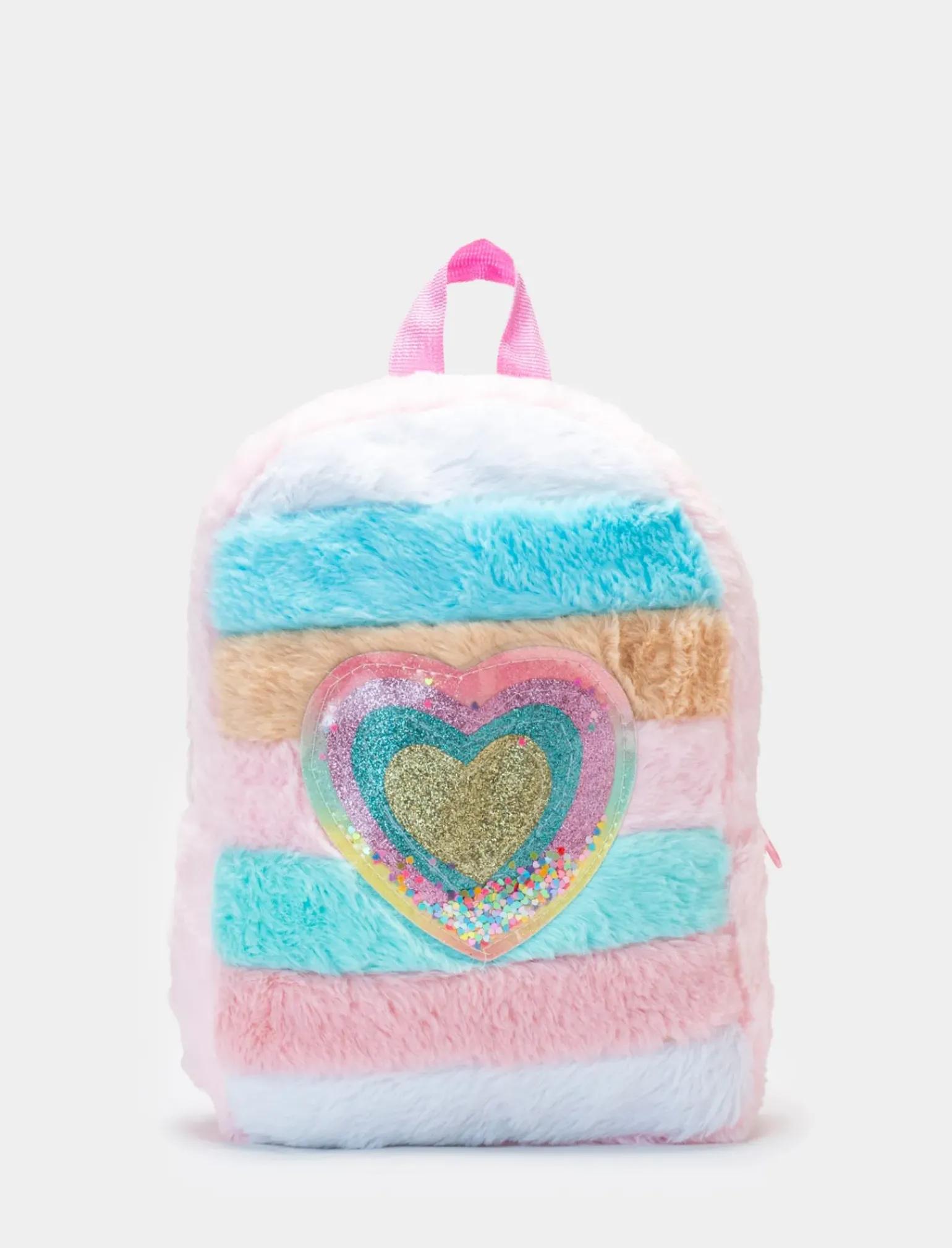 Piazza Italia Bambina|Borse E Zaini<Zaino da bambina multicolor in pelliccia -