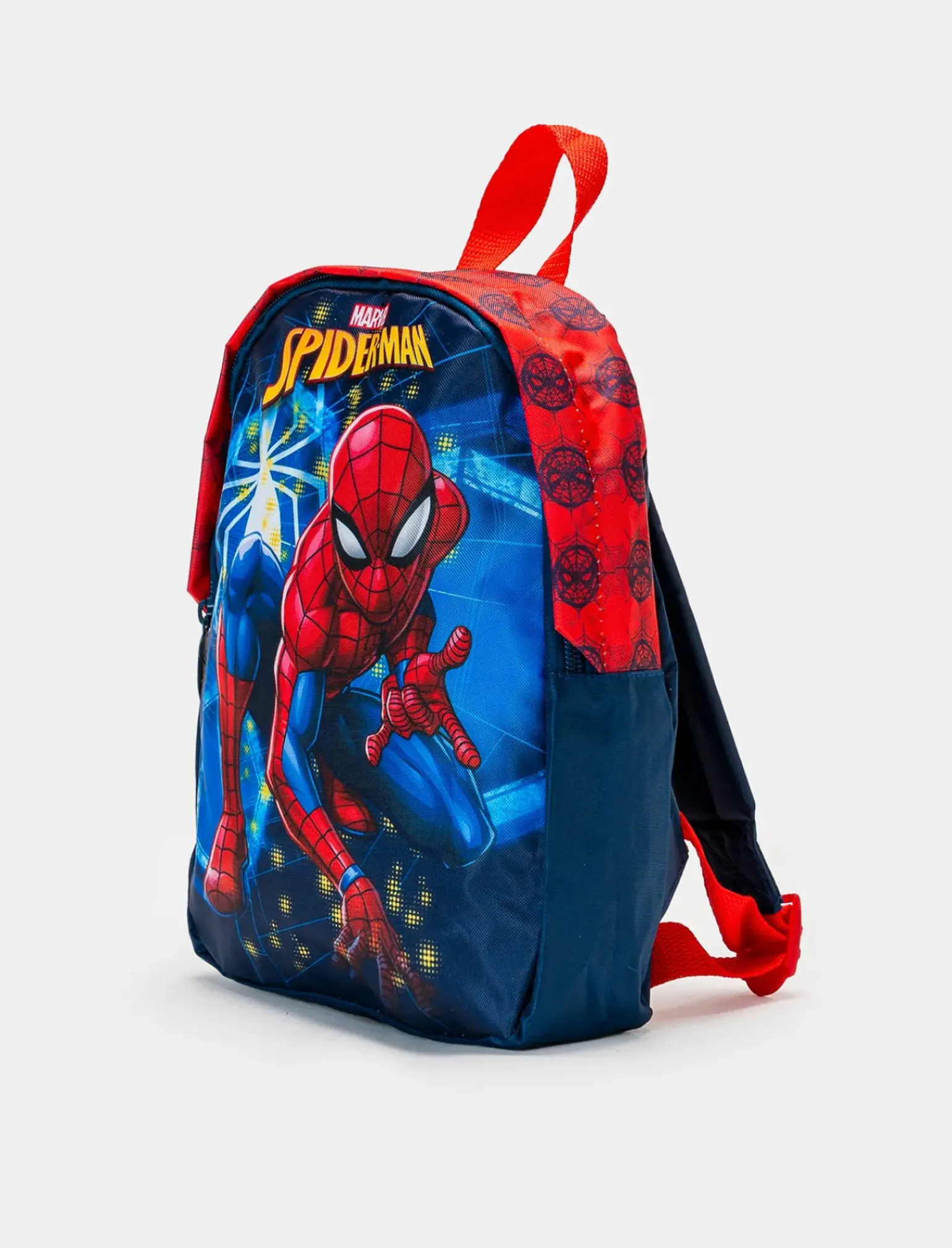 Bambino Piazza Italia Bambino|Zaini<Zaino da bambino con stampa lucenze Supereroi - Rosso