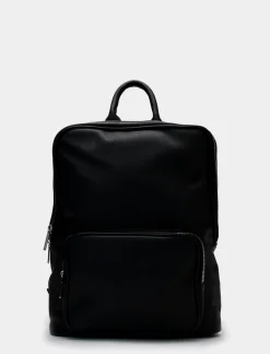 Uomo Piazza Italia Uomo|Borse E Zaini<Zaino da uomo in saffiano con doppio cursore -